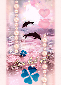 恋愛運上昇❤︎光-海の上のイルカたち-