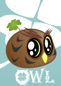 Cute Owl (Lucky clover)