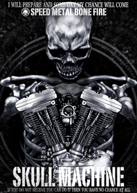 Skull machine Adult theme