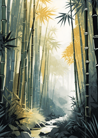 Bamboo Forest Tiger P8yk