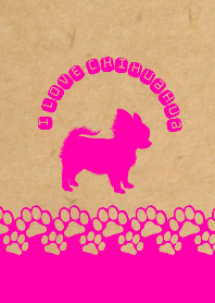 I ♡ CHIHUAHUA CRAFT x VIVIT PINK