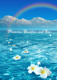 Plumeria Rainbow and Sea
