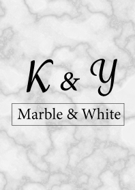 K&Y-Marble&White-Initial