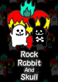 Rock rabbit and skull Corazon