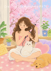 Cozy Sakura Morning & Pets
