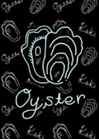 Oyster: black, white and blue