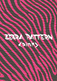ZEBRA PATTERN <pink>