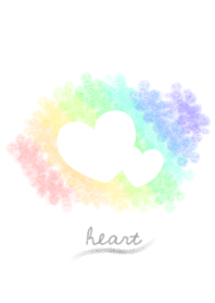 crayon heart