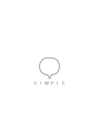 SIMPLE(white gray)V.1278b