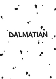 Simple Dalmatian ,