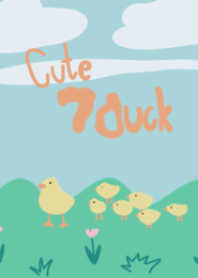Cute 7 duck