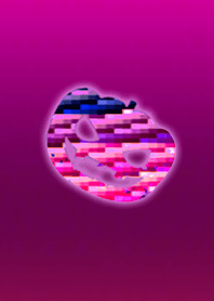 Fashionable pumpkin pink