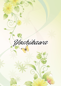 Yoshikawa Butterflies & flowers