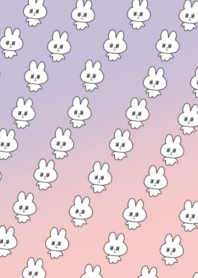 many rabbits (purple pink)