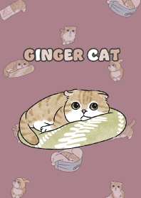 gingercat11 - dark rose