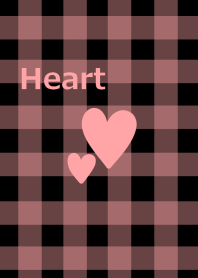 Black and pink check pattern