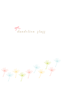 dandelion fluff-cute