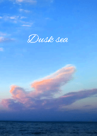 Dusk sea