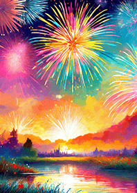 Beautiful Fireworks Theme#601