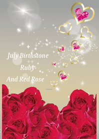 Gray : Birthstone July Ruby