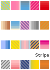 A lot of stripe (Japanese ver)