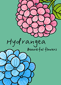 Plant hydrangeas!(Mint Green)