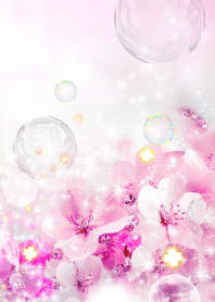 桜とダイヤモンドの幸運着せかえ