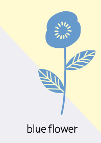 Blue flower !