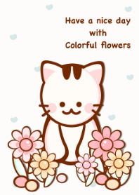Pastel blooming flowers 10