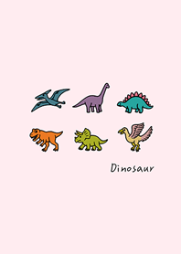 Mini Dinosaur Collection(Peach Powder)