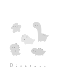 ไดโนเสาร์น่ารัก．gray monoc