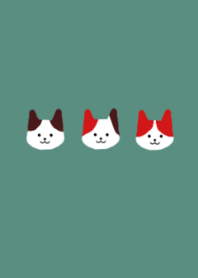 ねこ/あか/みどり