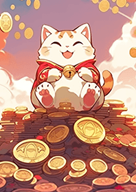 새해 복 많이 받으세요❤ 행운의 고양이 신2