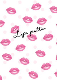 Lips pattern (pink) :E