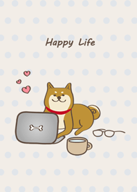 Shiba Inu's leisure time