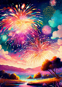 Beautiful Fireworks Theme#239