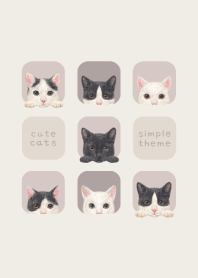 CATS - Mixed breed cat 02 - BROWN GRAY