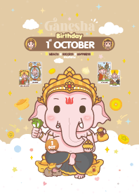 Ganesha x October 1 Birthday