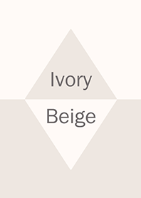 Ivory & Beige Simple design 3