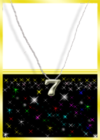ラッキーセブン。7（ネックレス）