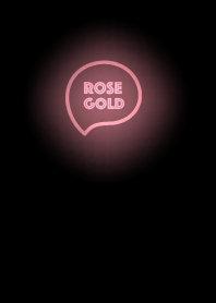 Rose Gold In Neon Theme