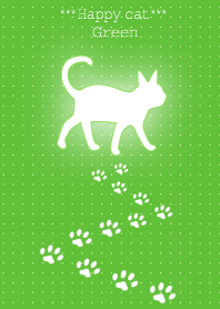 ***Happy cat*** Green