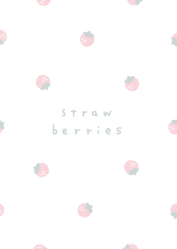 草莓 / white