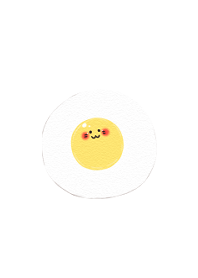 half-boiled fried egg