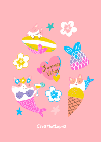 Corgi-mermaid :Summer Vibes 2022