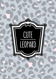 cute leopard:gray WV