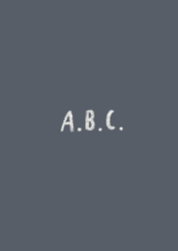 A.B.C. navy blue*