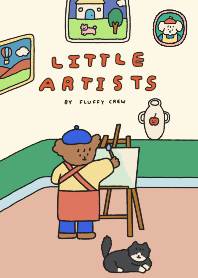 Fluffy Crew: Little Artists