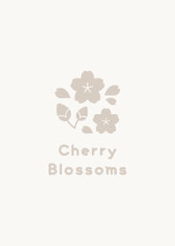 Cherry Blossoms1<Beige>