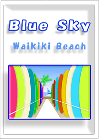 Waikiki beach CARD SPIRITS vol.14-1